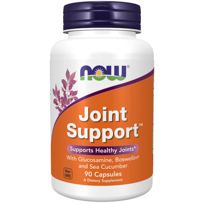 NOW Supplements, Joint Support with Glucosamine, Boswellin® and Sea Cucumber, 90 Capsules