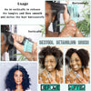 BESTOOL Detangling Brush for Black Natural Hair, Detangler Brush for Curly Hair Afro 3/4abc Texture, Faster n Easier Detangle Wet or Dry Hair with No Pain (Green)