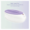 Conair True Glow Thermal Paraffin Spa Moisturizing Wax Treatment, Includes 1lb. Paraffin Wax, Purple