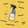 Absorbine Silver Honey Rapid Wound Repair Spray Gel 8oz Bottle, Medical Grade Manuka Honey & MicroSilver BG