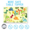 Disposable Stick-on Placemats for Baby& Kids, 40 Pack 12x18 Waterproof Placemats, Restaurant Portable Table Mats for boy& Girl, Perfect for Dining, Playing Art, Multicolor