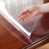 OstepDecor Clear Table Protector 2mm Thick 24 x 48 Inch Clear Table Cover Protector, Plastic Table Cover, Clear Desk Mat Desk Pad, Desk Protector Mat for Coffee Table, Writing Desk, Dining Room