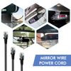 Radar Detector Hardwire Power Cord, Rearview Mirror Plug Cable, with Inline Fuse Holder,Suitable for Uniden Escort Beltronics Valentine One Cobra Whistler Radar Detector,3-Piece Set,16'' (RJ11)