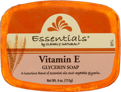 Clearly Natural Glycerine Bar Soap Vitamin E - 4 oz