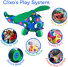 Clixo Crew 30 Piece Pack - The Flexible, Durable, Imagination-Boosting Magnetic Building Toy - Modern, Modular Designs for Hours of STEM Play. A Multi-Sensory Magnet Toy Experience Anywhere! Ages 4-99