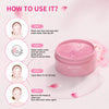 BREYLEE Rose Eye Mask- 60 Pcs, Under Eye Patches,Eye Patches For Puffy Eyes,Hydrates, Improves And Firms The Eye Area, Suitable For Both Women And Men.