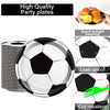 Qyeahkj 50 Guests Soccer Party Plates Napkins Supplies Soccer Birthday Party Decorations Disposable Paper Dinnerware Tableware Set Soccer Ball Party Decoration Favors