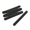 HeeYaa Nail File 10 PCS Professional Double Sided 100/180 Grit Nail Files Emery Board Black Manicure Pedicure Tool and Nail Buffering Files
