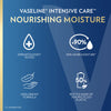 Vaseline Hand & Body Lotion Nourishing Moisture 3 Ct Intensive Care for Dry Skin with Pure Oat Extract 20.3 oz