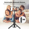 ATUMTEK Selfie Stick Tripod, Extendable 3 in 1 Aluminum Bluetooth Selfie Stick with Wireless Remote and Tripod Stand for iPhone 13/13 Pro/12/11/11 Pro/XS Max/XS/XR/X/8/7, Samsung Smartphones, Black