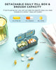 AM/PM Pill Organizer 7 Day, Pill Box 2 Times A Day - Acedada Weekly Pill Organizer Twice A Day with Large Compartment, Portable Daily Medicine Container Case for Vitamin, Fish Oils, Supplements, Blue