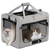 PEGIC Extra Large Cat Carrier for 2 Cats, Portable Soft Sided Large Pet Carrier for Traveling, Indoor and Outdoor Uses, 24