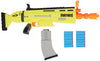 NERF Fortnite AR-L Elite Dart Blaster - Motorized Toy Blaster, 20 Official Fortnite Elite Darts, Flip Up Sights - for Youth, Teens, Adults, Brown