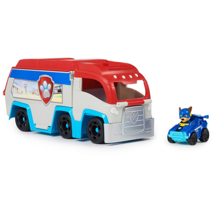 Paw Patrol: The Mighty Movie, Pup Squad Patroller Toy Truck, with Collectible Mighty Pups Chase Toy Car, Kids Toys for Boys & Girls Ages 3+