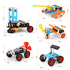 STEM Kits for Kids Age 6-8, Crafts for Boys 8-12, Craft Projects Activities Car Building Kit, Electronic Engineering Toys Science Gifts, Build Robot DIY Activity for Boy Ages 6 7 8 9 10 11 12 + Years