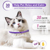 3 Pack Calming Collar Efficient Relieve Reduce Anxiety Stress Pheromones Calm Relaxing Comfortable Breakaway Collars Adjustable for Small, Medium Large Cat, Kittens