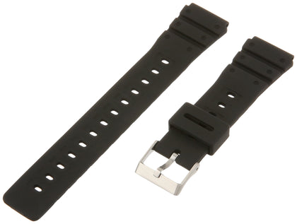 Timex Men's Q7B725 Resin Performance Sport 20mm Black Replacement Watch Band