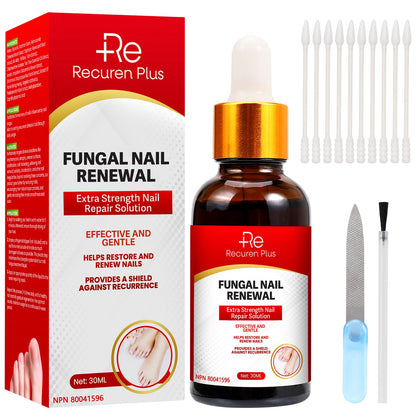 Toenail Fungus Treatment Nail Repair Solution: Toenail Fungus Treatment Extra Strength - Nail Fungus Treatment for Toenail - Contains Tea Oli - Safely and Gently- 30ml