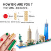 BIDIUTOY Architecture New York City, New York Skyline Model Kit-with 3452 pcs+ Micro Mini Blocks, Collection Building Set Architectural Model Toys Great Gifts for Kids & Adults