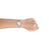 Fossil Women's Daisy Quartz Stainless Steel Three-Hand Watch, Color: Silver (Model: ES4864)