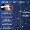 Pratuor Tooth Polisher, Rechargeable Dental Polisher for Teeth Cleaning and Whitening, Electric Dental Care Kit with 5 Multifunctional Brush Heads, 5 Speed Modes, and IPX6 Waterproof?Black?