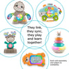 Fisher-Price Linkimals Learning Toy Smooth Moves Sloth with Interactive Music and Lights for Infants and Toddlers