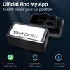 Surponzin OBD Vehicle Interface Plug-in, GPS Tracker for Vehicles, Cars, Car Alarm - Real-time Location Tracking, Compatible with Apple Find My (iOS only) No Card Insertion, downloads Required