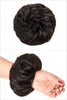 Rose bud Messy Bun Hair Pieces For Women Hair Bun Extension Updo Curly Messy Bun Scrunchie