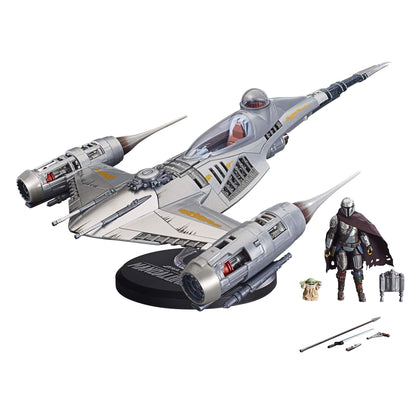 STAR WARS The Vintage Collection The Mandalorians N-1 Starfighter, The Mandalorian 3.75-Inch Vehicle & Action Figures, Ages 4 and Up