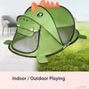 Little Bado Outdoor Indoor Pop Up Tent Dinosaur Kids Play Tent Playhouse Toys Best Gifts for Boys Girls Toddlers 3 4 5 6 7 8 Years Old