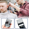 Premium Clipper Guards Fit for Wahl, Professional Hair Cutting Guides Combs Attachment with Metal Clip, 10 Cutting Lengths Guards Set Compatible with Most Wahl Clippers