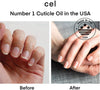 cel MD Cuticle Oil Pen Nail Strengthener Repair Serum - Nail Repair For Damaged Nails - Helps Repair & Nourish Cracked Nails and Rigid Dry Cuticles - Set of 2