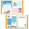 KiddosArt Baby Memory Book. Keepsake Journal, Scrapbook, Photo Album. Record Your Girl or Boy Memories and Milestones of the First 5 Years on 72 Beautiful Pages. 12 Monthly Stickers Included.