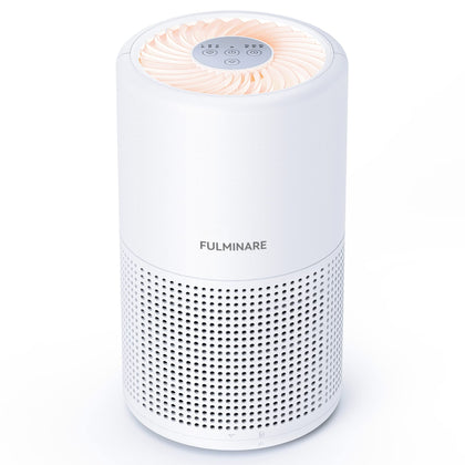 Air Purifiers for Bedroom, FULMINARE H13 True HEPA Air Filter, Quiet Air Cleaner With Night Light,Portable Small Air Purifier for Home, Office, Living Room