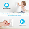 Mom's Choice Gold Awards Winner - Outlet Covers with Hidden Pull Handle Baby Proofing Plug Covers (45 Pack) 3-Prong Child Safety Socket Covers Electrical Outlet Protectors Kid Proof Outlet Cap