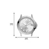 Fossil Women's FB-01 Quartz Stainless Steel Three-Hand Watch, Color: Silver (Model: ES4744)