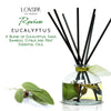 LOVSPA Eucalyptus Essential Oil Reed Diffuser Gift Set | Revive | Fresh Eucalyptus, Sage, Citrus, Bamboo & Mint | Great Aromatherapy Gift for Mom, Dad, Grandma or Aunt