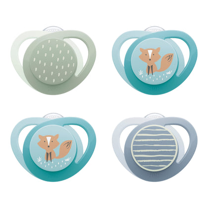 NUK Orthodontic Pacifier, 4-Pack, 18-36 Months