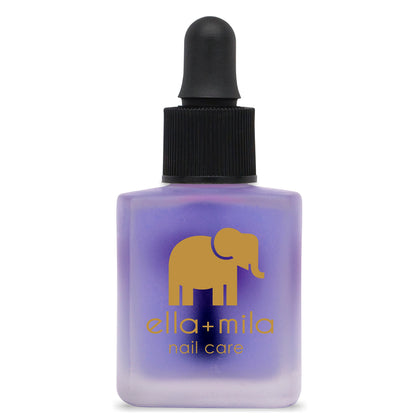 ella+mila Premium Cuticle Oil - Long-Lasting Nail Care & Nail Growth Treatment for Weak, Thin & Damaged Nails - Enhanced with Lavender Oil & Vitamin E (Oil Me Up - 0.45 fl oz)