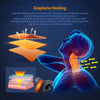 Neck Stretcher for Neck Pain Relief, Heated Cervical Traction Device Pillow with Graphene Heating Pad, Neck and Shoulder Relaxer for TMJ Pain Relief and Cervical Spine Alignment(Black)