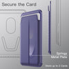 JETech Magnetic Wallet Compatible with MagSafe for iPhone 15/14/13/12 Series, PU Phone Card Holder, Store 1-2 Cards (Wisteria)