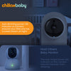 CHILLAX Daily Baby DM640 - WiFi Baby Monitor with Camera & Control Unit, 4.3