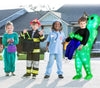anroog Inflatable Costume Kids Alien Costume Halloween Alien Blow Up Costumes with LED Lights Alien Suit for Kids Teens