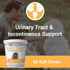 Vet Classics Bladder Support Urinary Tract & Incontinence Dog Supplement - Maintains Bladder Health for Dogs, Helps With Pet Incontinence - Soft Chews, Tablets - 60 Soft Chews