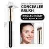 Makeup Brushes DPOLLA Pro Foundation Brush and Flawless Concealer Brush Perfect for Any Look Premium Luxe Hair Contour Brush Perfect for Blending Liquid,Buffing,Cream,Sculpting,Mineral Makeup