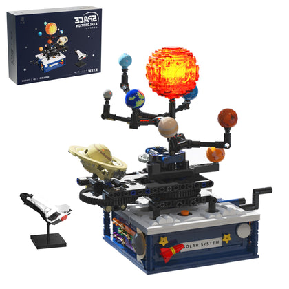Planets for Kids? 8 Planets with Spaceship Sets for Teens.Solar System Module Building Kit, Space Exploration Kids Astronomy,Gift for Educational DIY Construction Blocks(775Pcs)