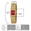 BOFAN Gold Watches for Women Luxury Ladies Quartz Wrist Watches with Stainless Steel Bracelet,Waterproof.Womens Casual Fashion Small Gold Watch.Tools Bracelet Adjustment Included.(Red-Gold)