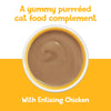 Purina Friskies Pureed Cat Food Topper, Lil Shakes With Enticing Chicken Lickable Cat Treats - 1.55 oz. Pouch