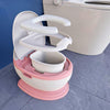 711tek Potty Seats for Toddlers & Kids - Toddler Potty Chair with Style and Comfort - Ideal Potty Training Toilet for Girls - Premium Toddler Toilet(Baby Pink)