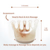Waakuum Massage Comb Jade Like Scalp Massager Comb, Gua Sha Comb for Blood Circulation & Acupressure (Resin-2)